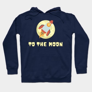 To the Moon - Bitcoin Hoodie